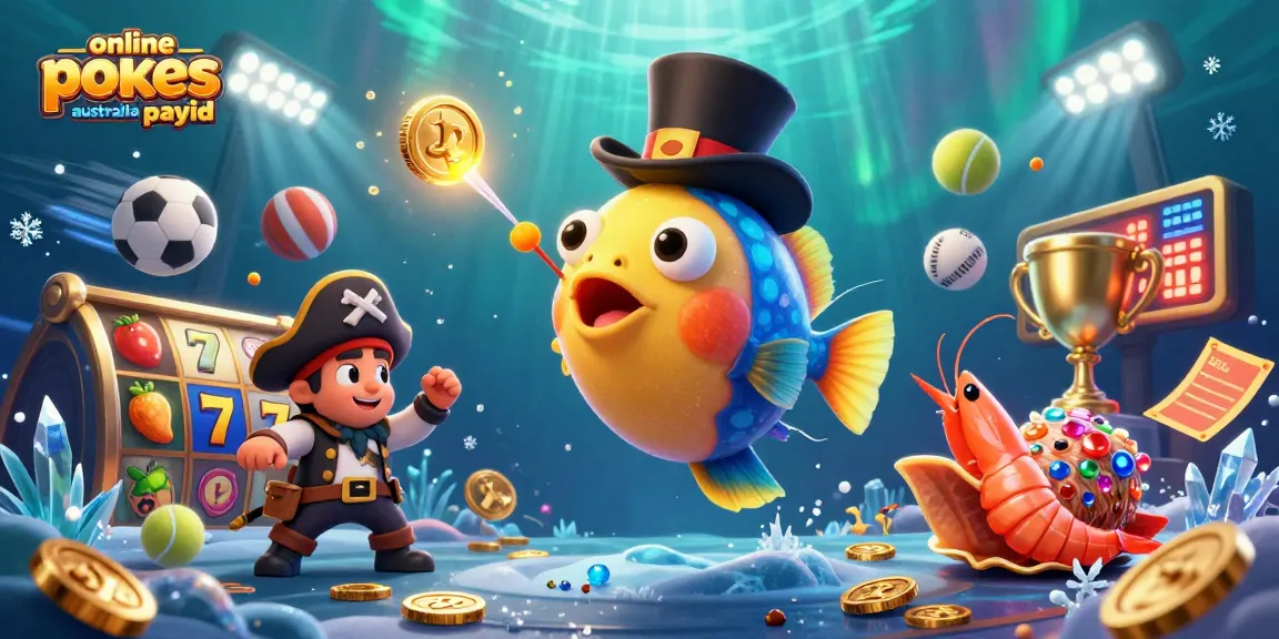Attracting wins at online pokies Australia PayID with a glowing anglerfish, pirate shrimp, and gemstone snail