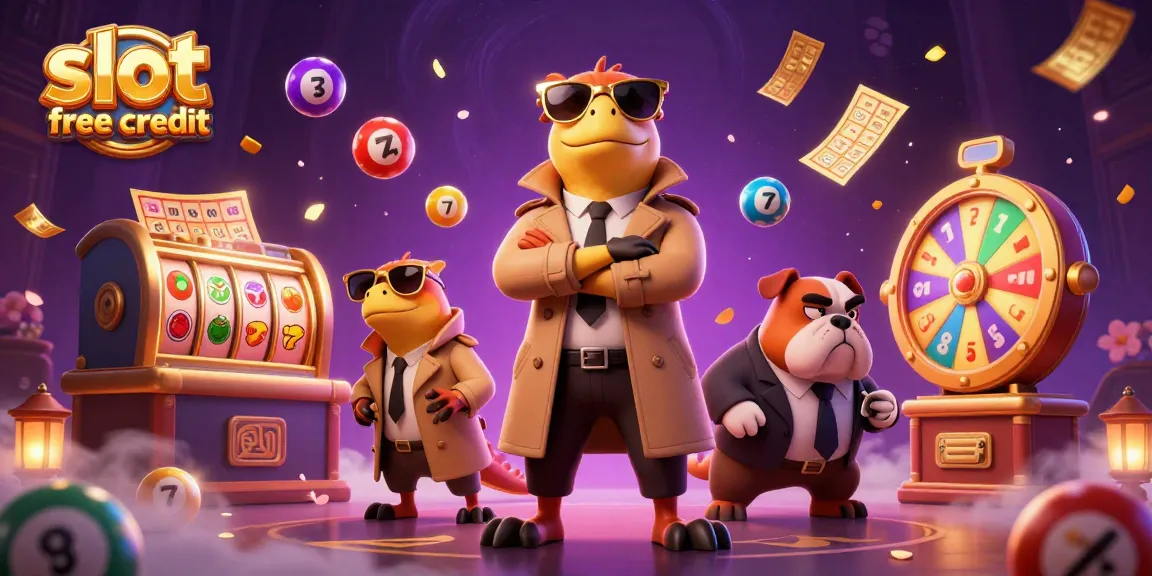 Catch exciting slot free credit opportunities in this vibrant casino scene with animated raptors.