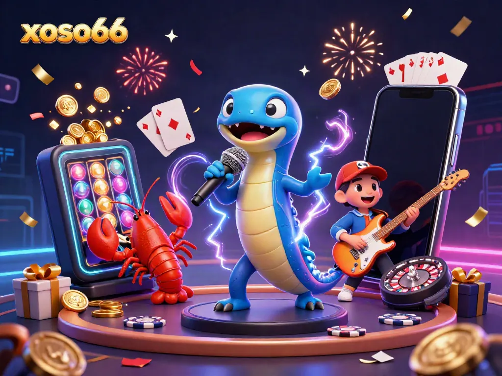 Experience thrilling gameplay with xoso66 as vibrant casino elements come to life in an underwater performance scene.