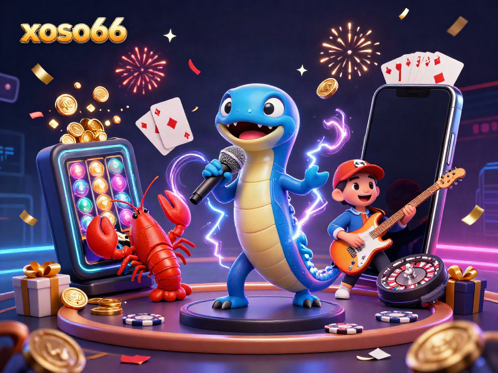 Experience thrilling gameplay with xoso66 as vibrant casino elements come to life in an underwater performance scene.