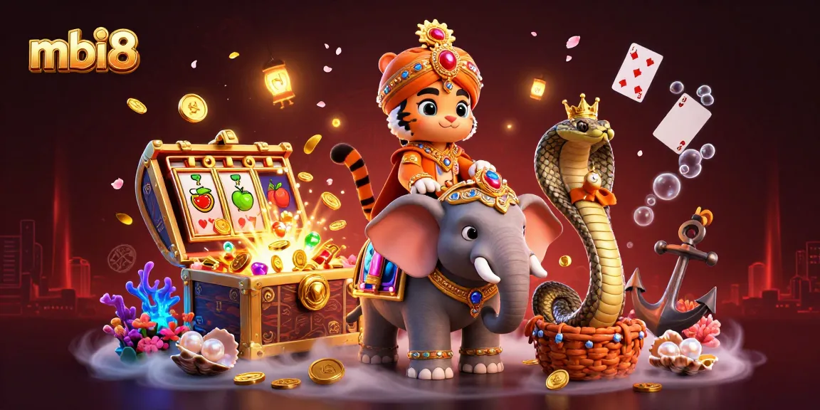 Win big at mbi8 while enjoying a vibrant casino scene filled with magical elements and games.