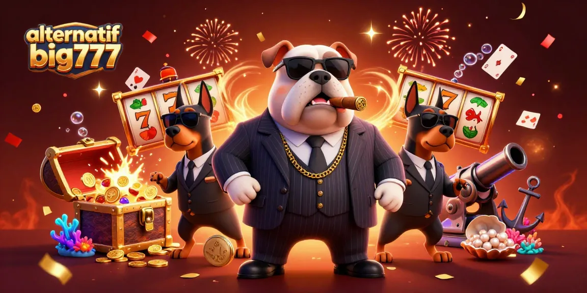 Spin and win with the vibrant alternatif big777 casino experience featuring a mafia theme.