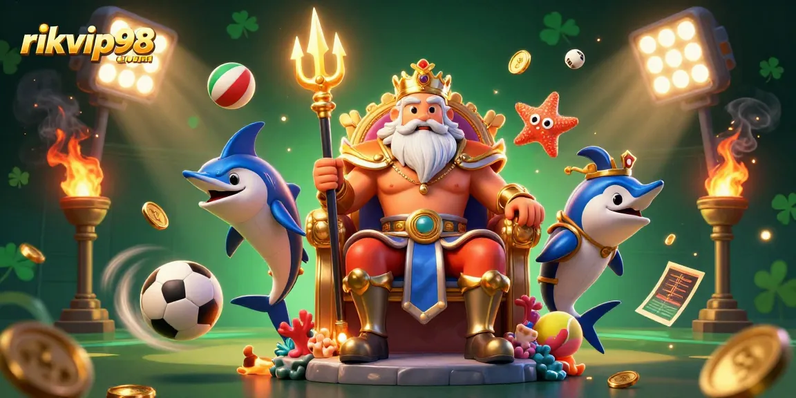 Experience epic gaming thrills at rikvip98 com with Neptune and samurai on a dynamic sports scene!